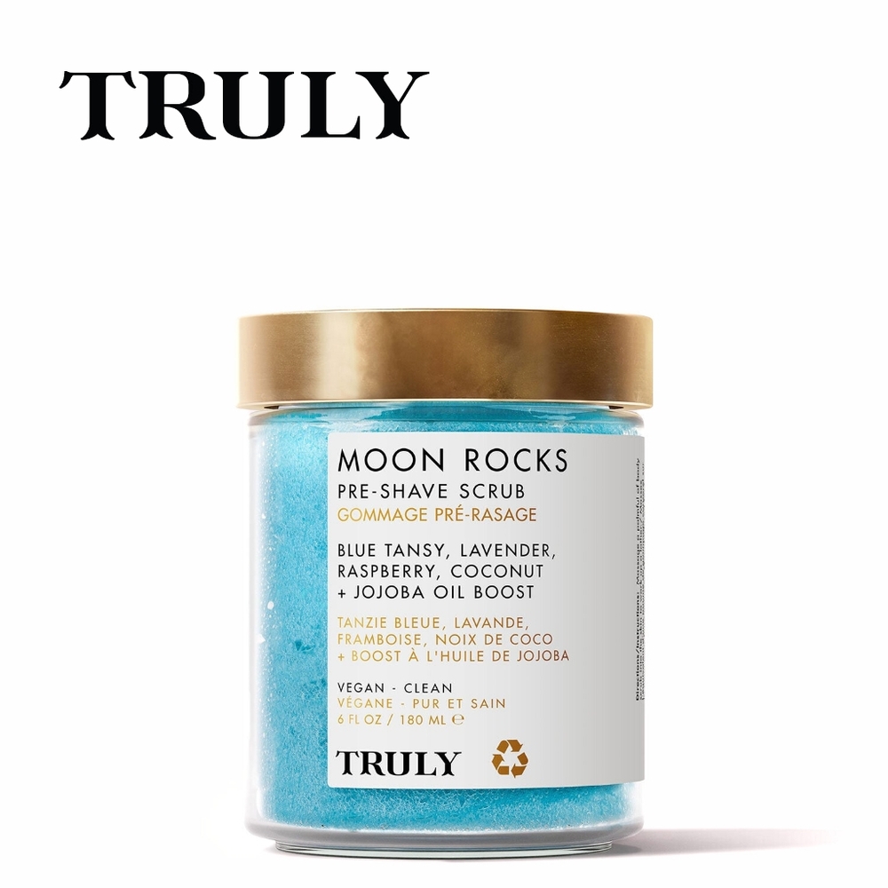 Truly 🩵 Moon Rocks Pre-Shave Scrub Redness-Reducing Body Scrub